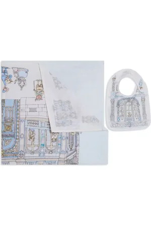 Atelier Choux Cotton blanket and bib