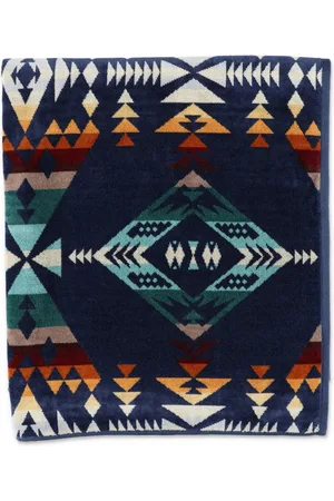 Pendleton Geometric jacquard cotton towel