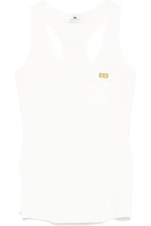 Elisabetta Franchi Ribbed tank top