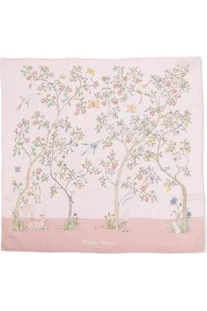 Atelier Choux Printed cotton blanket