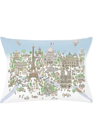 Atelier Choux Paris and balloon print pillow