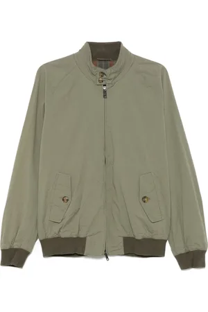 Baracuta G9 seersucker bomber jacket