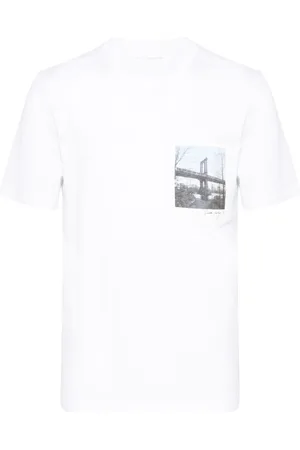 Helmut Lang New York Bridge Postcard T