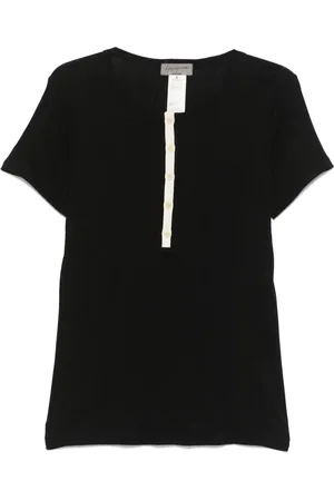 YOHJI YAMAMOTO Ribbed T