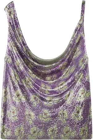 VERSACE Mesh draped