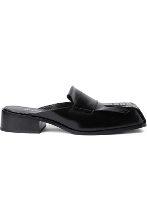 RAF SIMONS Leather slippers