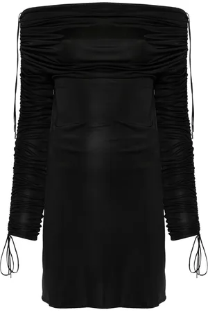 Atlein Ruched mini dress
