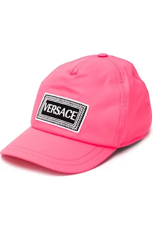 VERSACE Logo patch cap
