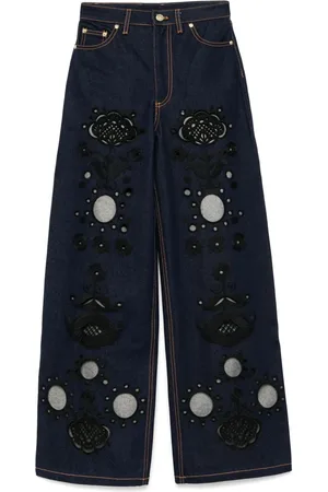 Cynthia Rowley Embroidered wide