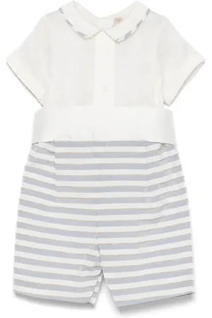 LA STUPENDERIA Striped romper