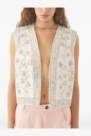 Antik Batik Alex embroidery waistcoat