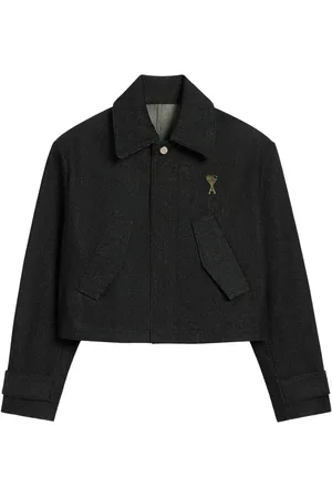 Ami Cropped denim jacket