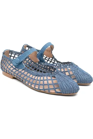 Eli1957 Denim ballet flats