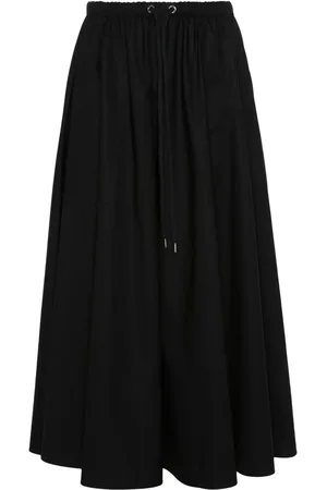 Moncler Gabardine midi skirt