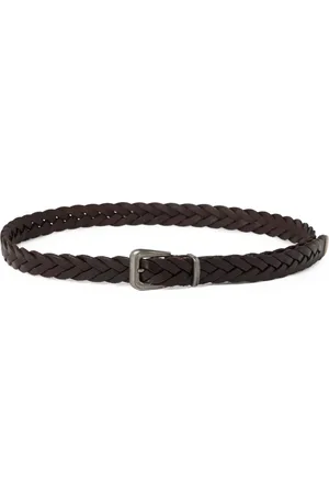 Brunello Cucinelli Braided leather belt