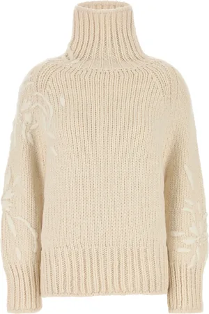 ERMANNO SCERVINO Embroidered alpaca