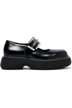Msgm Buckle platform mary jane shoes