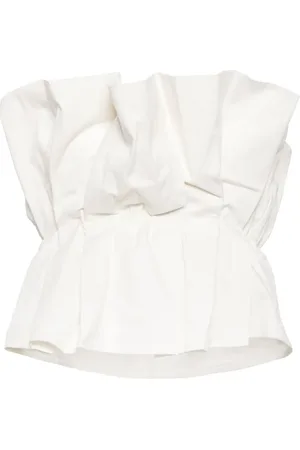 Staud Dover pleated top