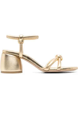 Gianvito Rossi 70mm metallic