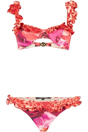 Roberto Cavalli Garden Rose bikini