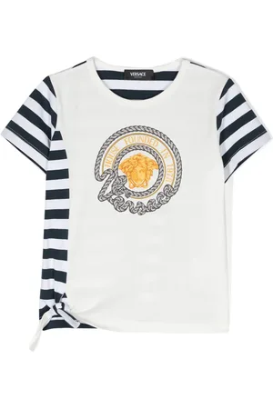 VERSACE Nautical Medusa striped T