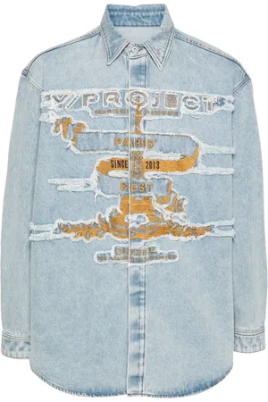 Y / PROJECT Paris Best Patch Denim Shirt " "