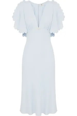 Elisabetta Franchi Crepe midi dress
