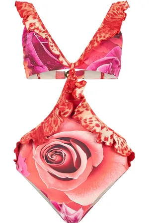 Roberto Cavalli Garden Rose swimsuit