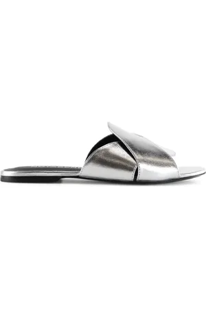NOTABENE Fanny metallic slide sandals