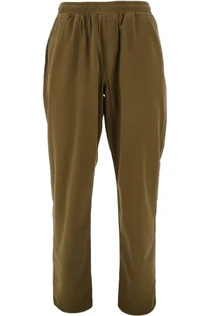 Foret Calm textured drawstring trousers