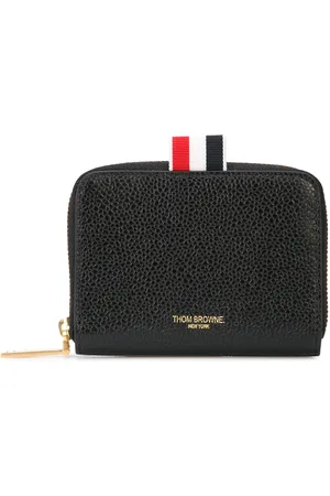 Thom Browne Pebbled Slim Short Purse
