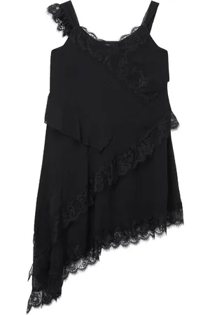 B+AB Asymmetric lace dress