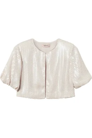 Twin-Set Woven shrug wrap
