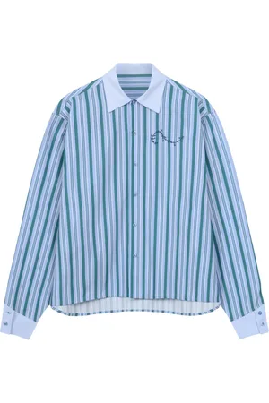 ROUGH. Striped button