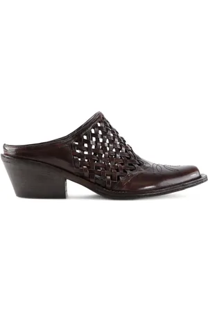 NOTABENE 50mm Lux woven slide mules