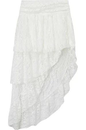 B+AB Asymmetrical lace skirt