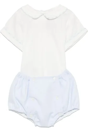 LA STUPENDERIA Cotton shorts set