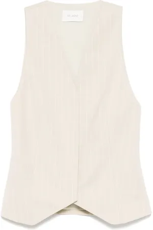 St Agni Pinstripe vest
