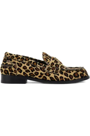 Roberto Cavalli Animal print loafers