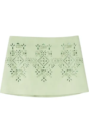 ERMANNO SCERVINO Embroidered mini skirt