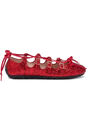 Simone Rocha Ghillie ballerina shoes