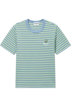 Chocoolate Striped logo t