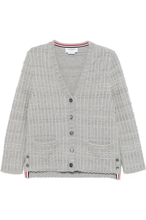 Thom Browne Tweed jacquard cardigan