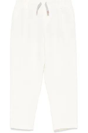 ELEVENTY Herringbone trousers