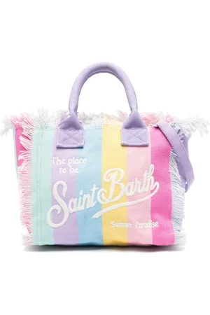 MC2 SAINT BARTH Colette fringed beach bag
