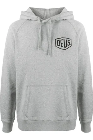Deus Ex Machina Logo print hooded sweatshirt