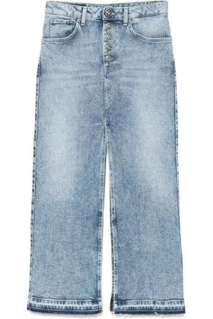 Dondup Stretch denim maxi skirt