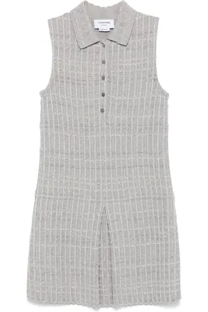 Thom Browne Tweed jacquard mini dress