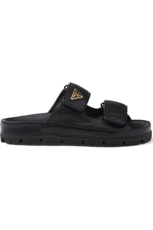 Prada Padded leather slides