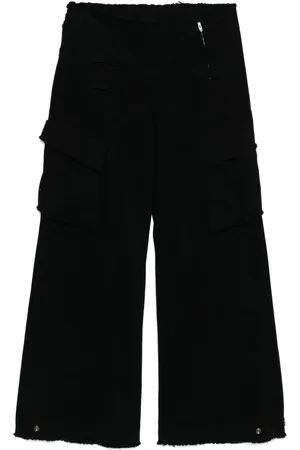 Ground Zero Frayed cargo trousers